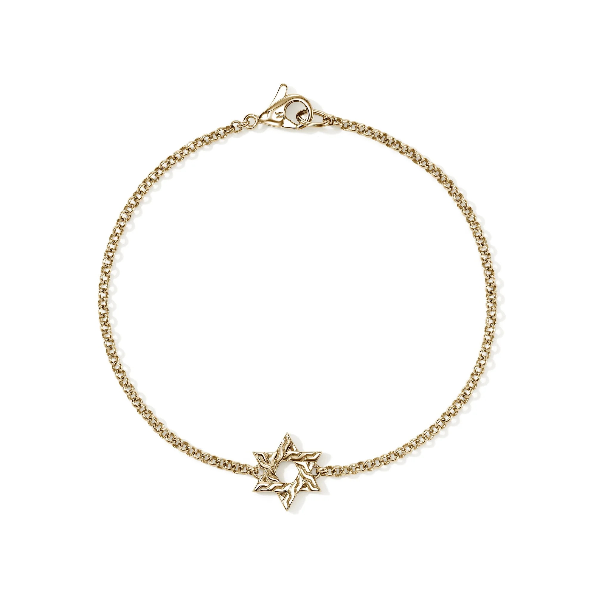 JH Essential Star of David Bracelet, Gold - 1
