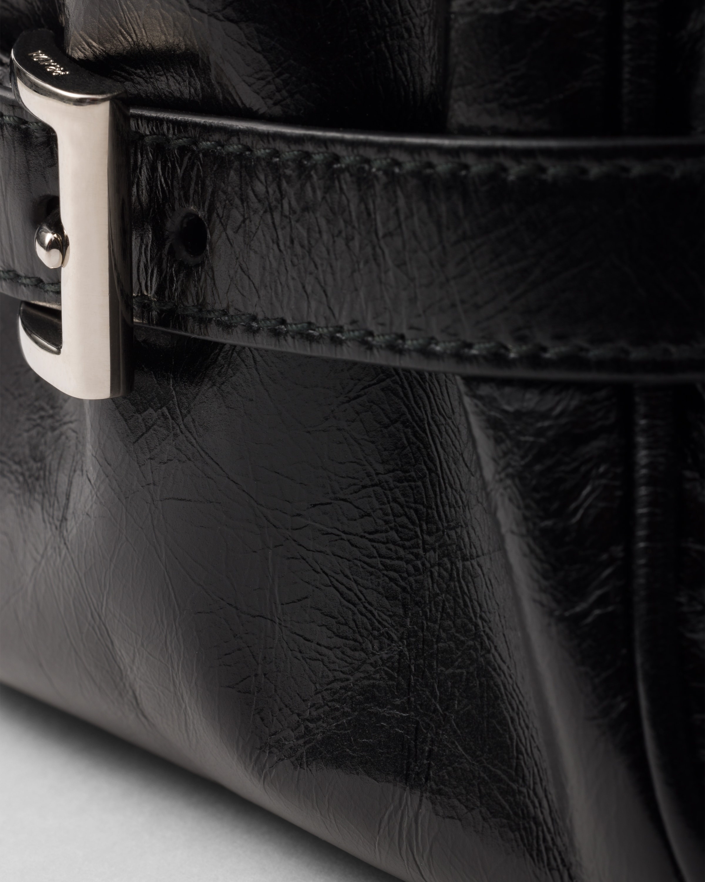 Leather shoulder bag - 6