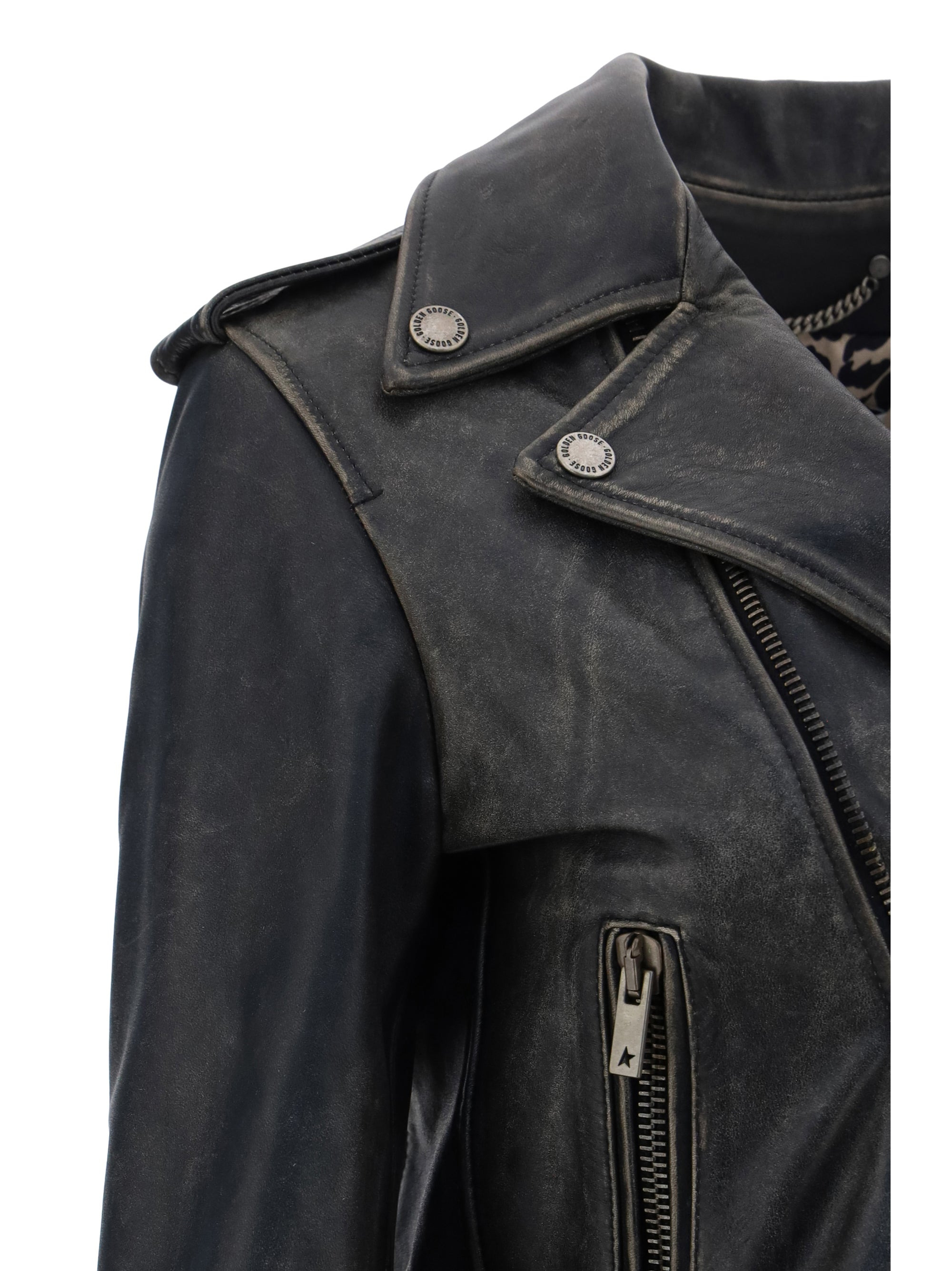 Golden Goose Women Leather Jacket - 3
