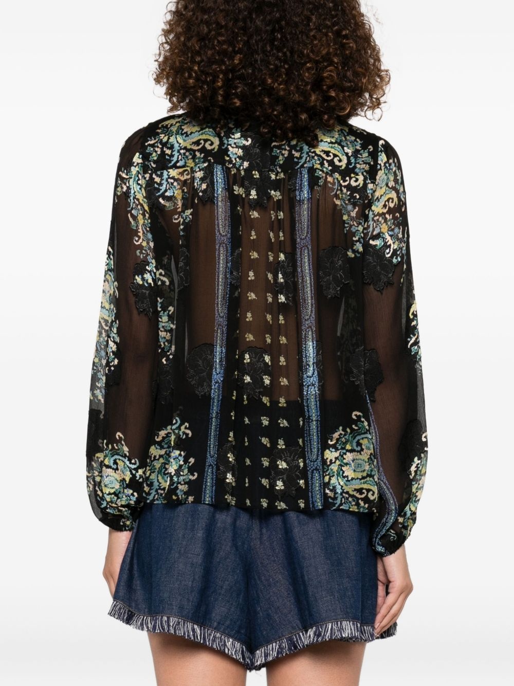 embroidered blouse - 4