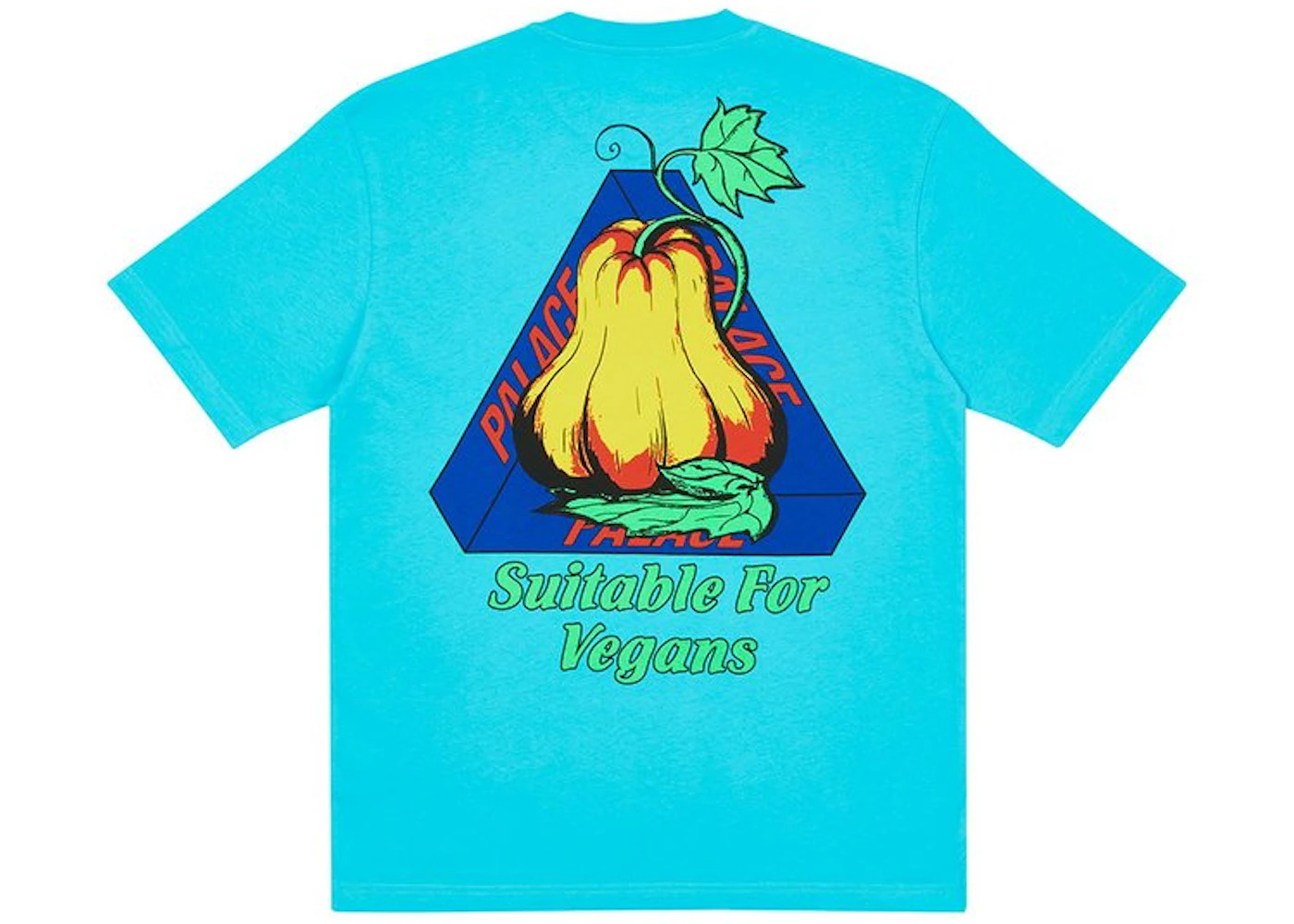 Palace Nein Cheese Nein Egg T-shirt Blue - 1