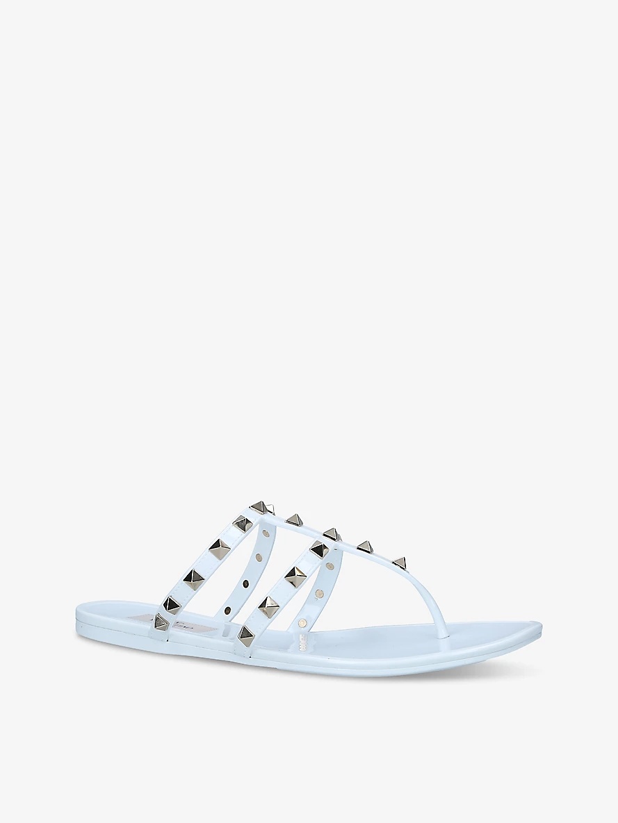 Rockstud PVC gladiator sandals - 3