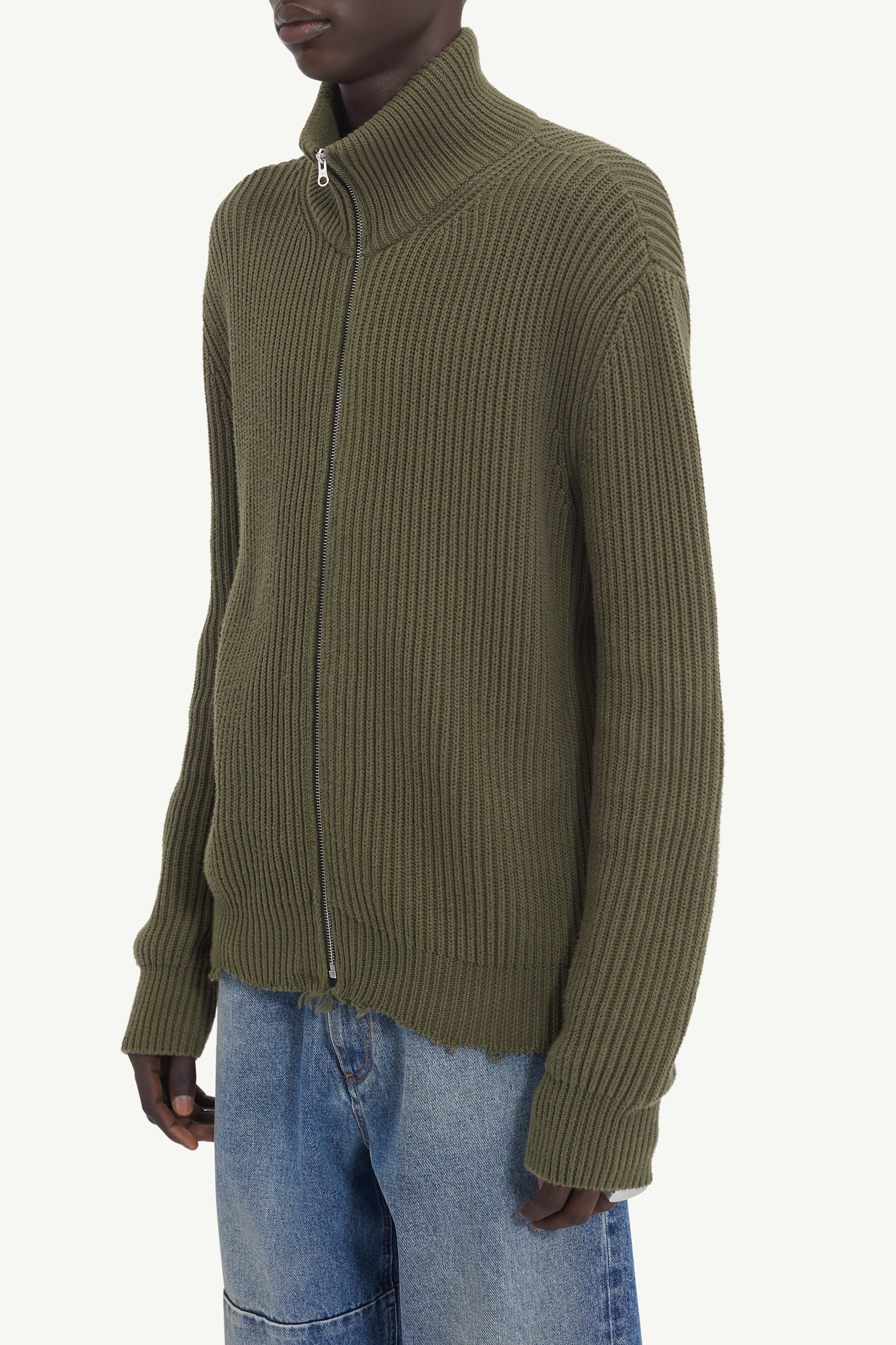 Ribbed Cotton Jacket - 5