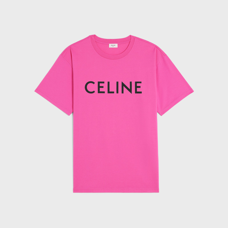 LOOSE CELINE T-SHIRT IN COTTON JERSEY - 1