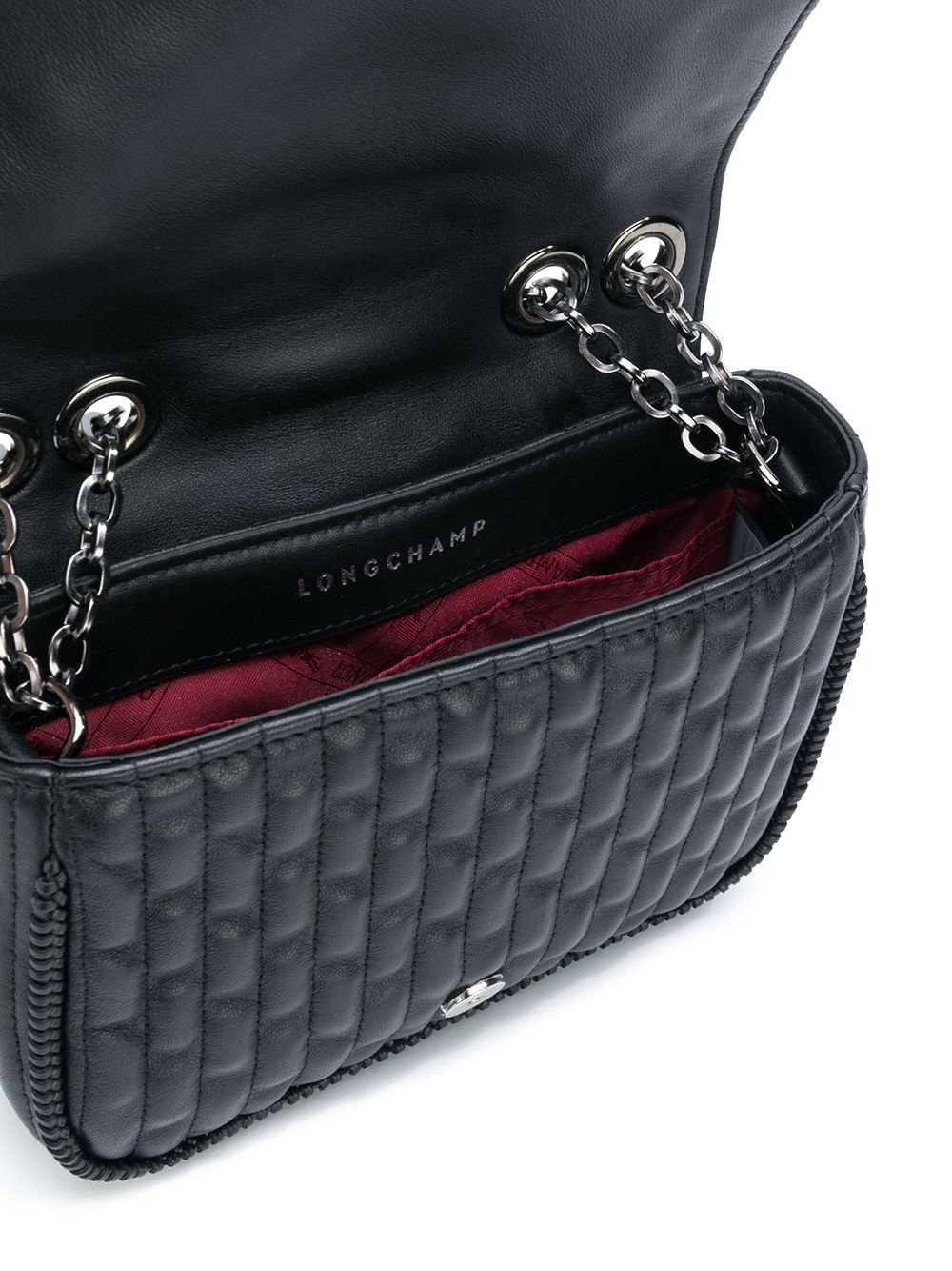 quilted chain strap shoulder bag - 5