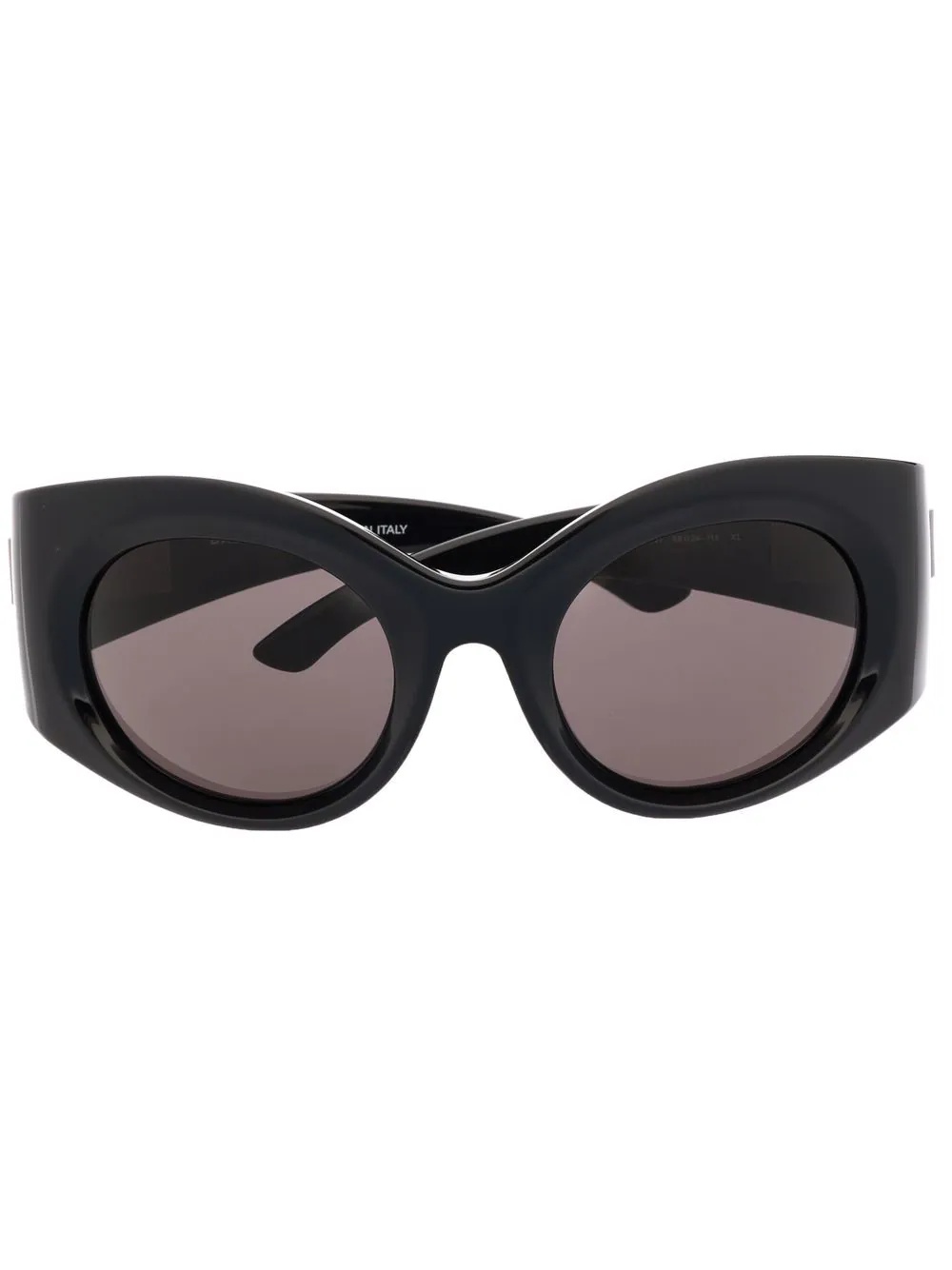 Bold round-frame sunglasses - 1