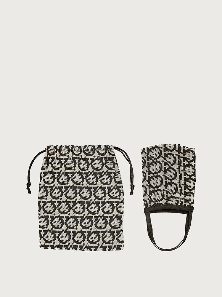 FACE MASK WITH POUCH - SIZE L - 3
