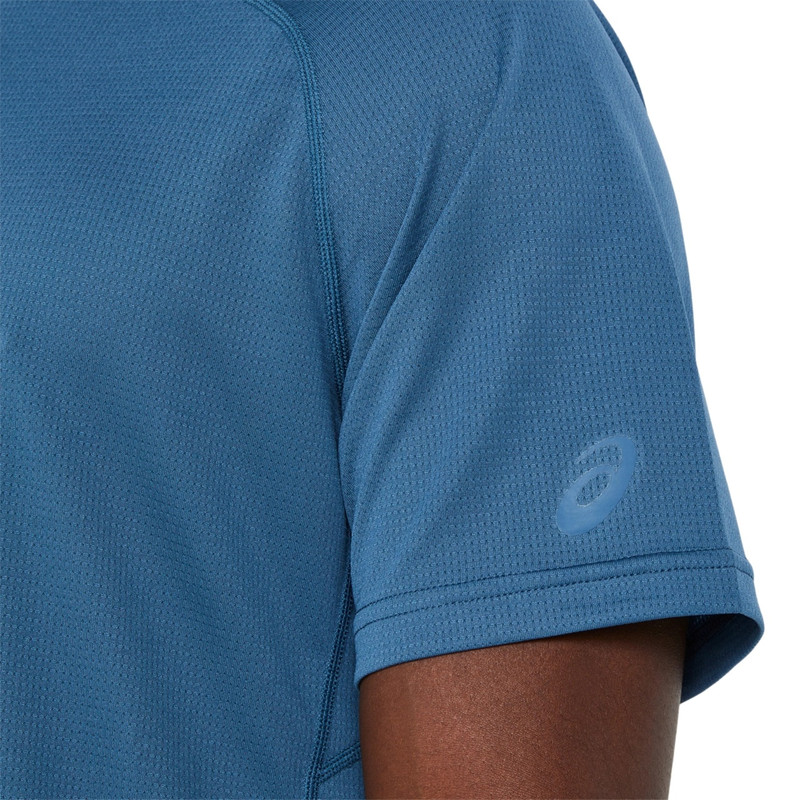 VENTED KNIT SHORT SLEEVE TOP 4