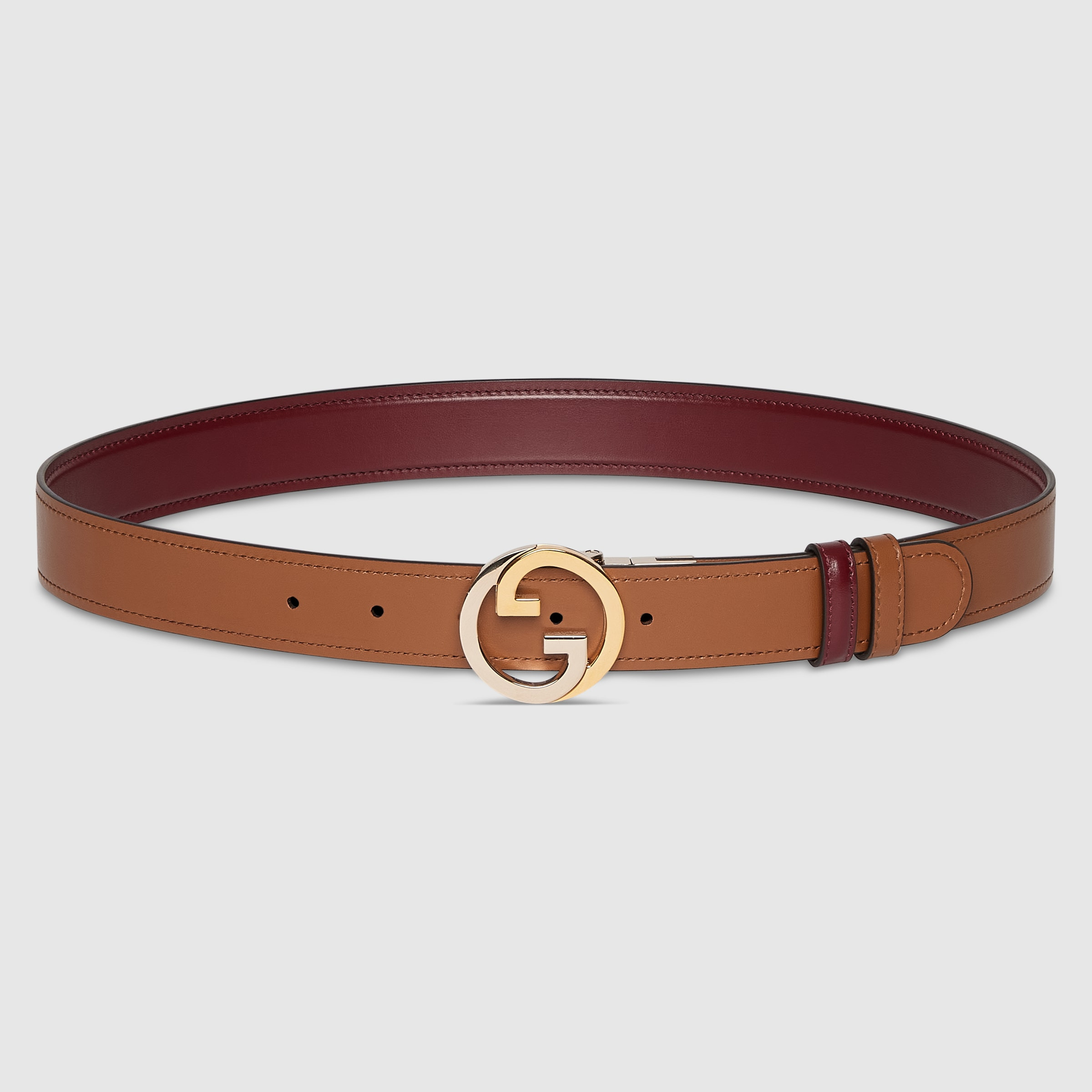 Reversible Gucci Blondie belt - 5
