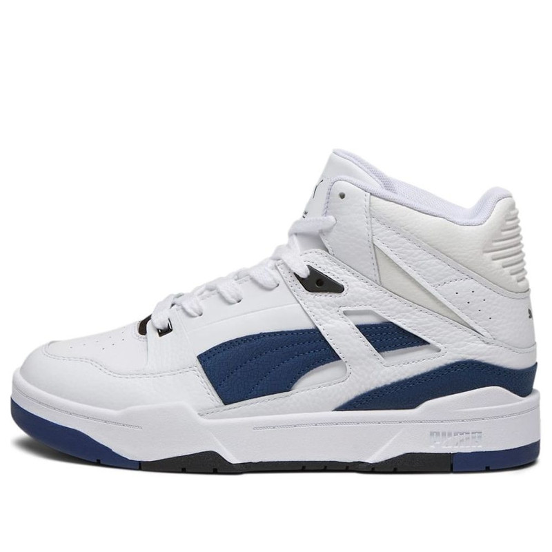 PUMA Slipstream High Cracked Leather 'White Navy' 393273-01 - 1