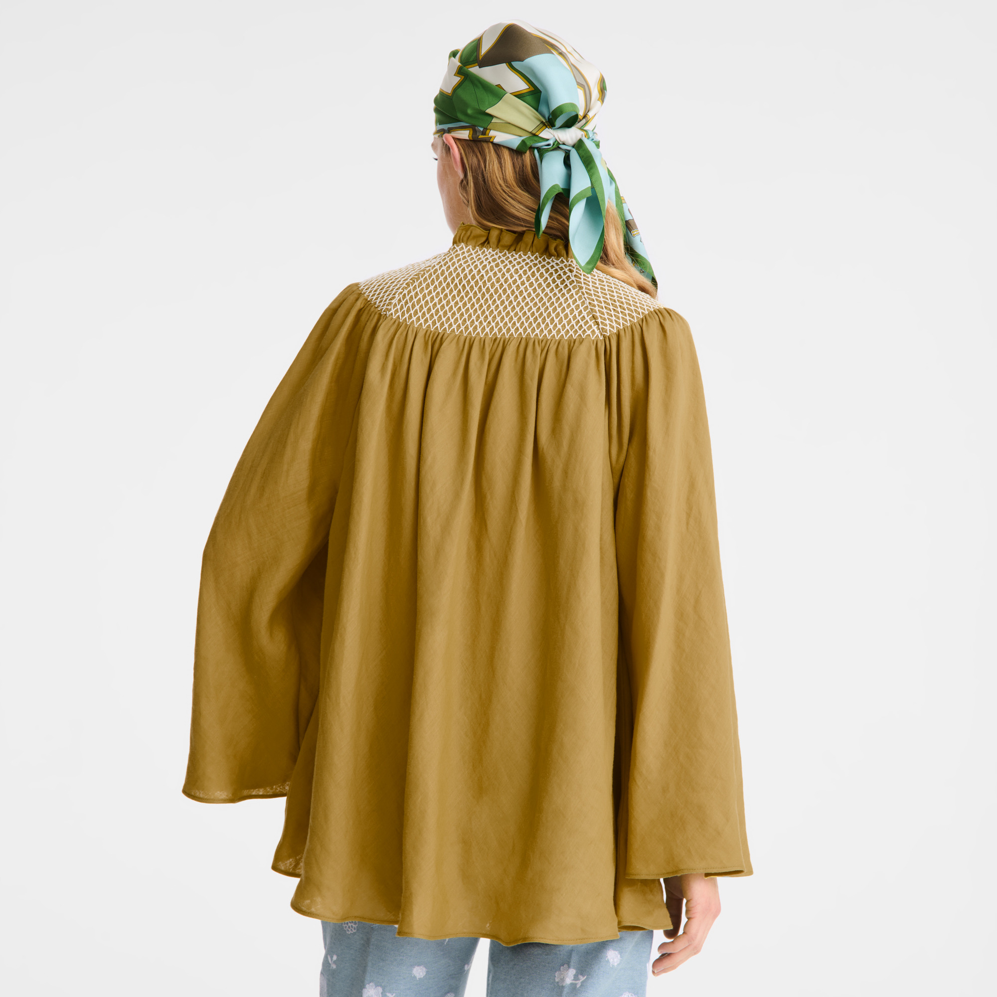Blouse - Smocked veil - 3