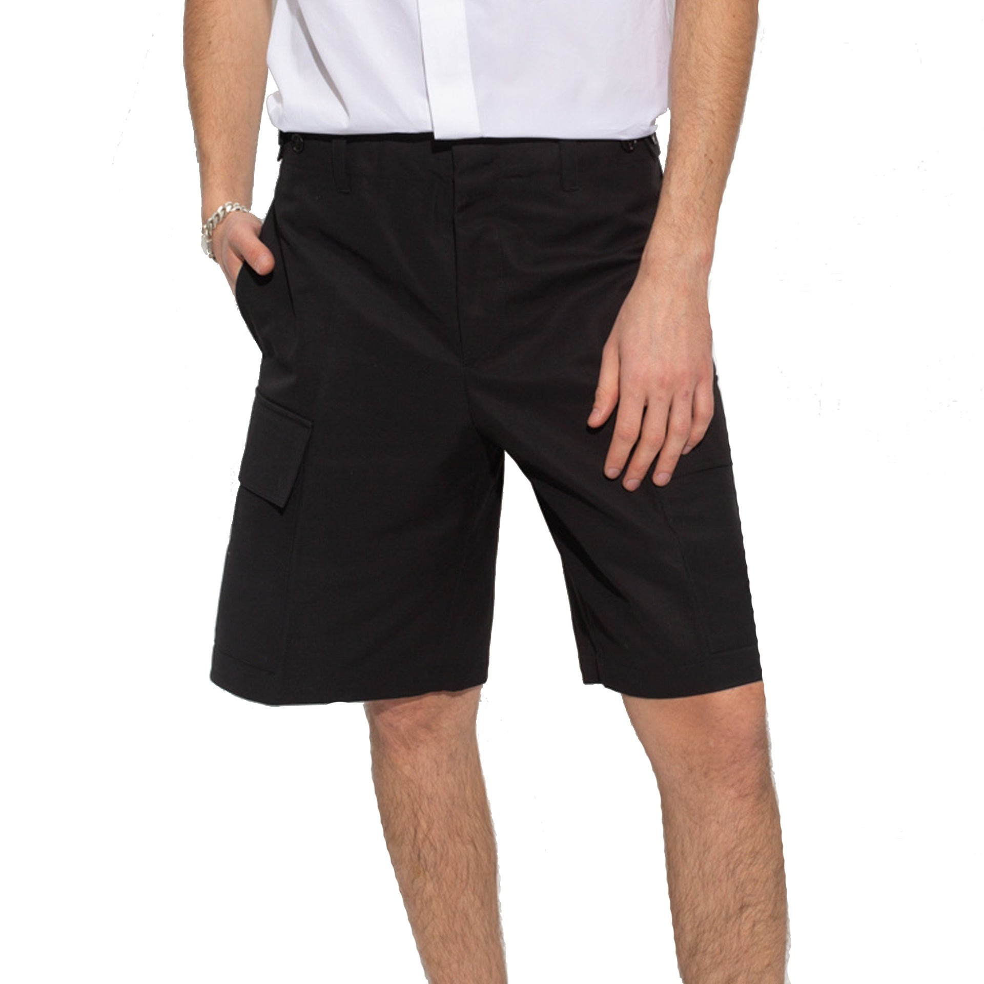 Jil Sander Cotton Cargo Shorts Men - 2