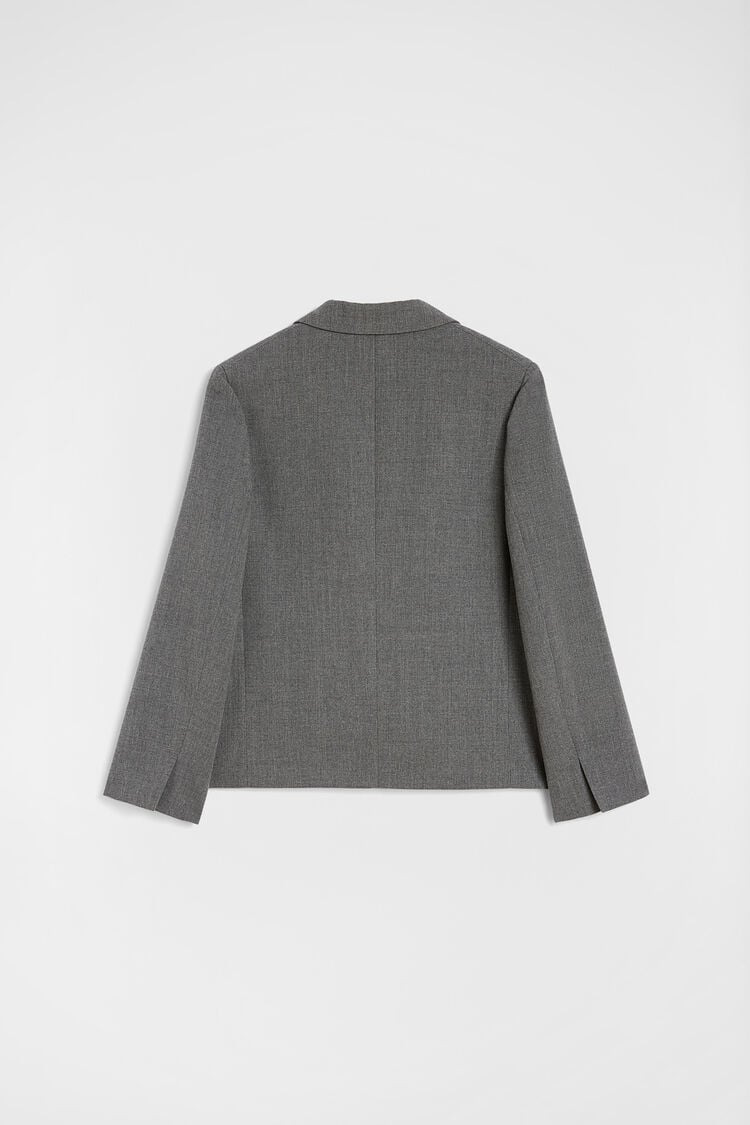 Wool Canvas Tailored Jacket - 6