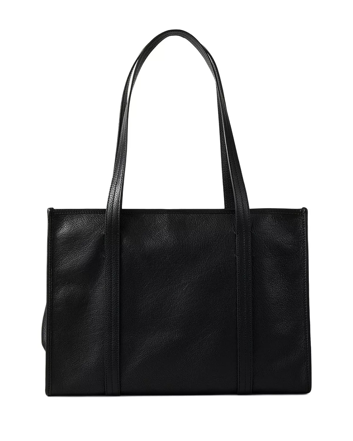 Soft Leather Shopping Bag - 4