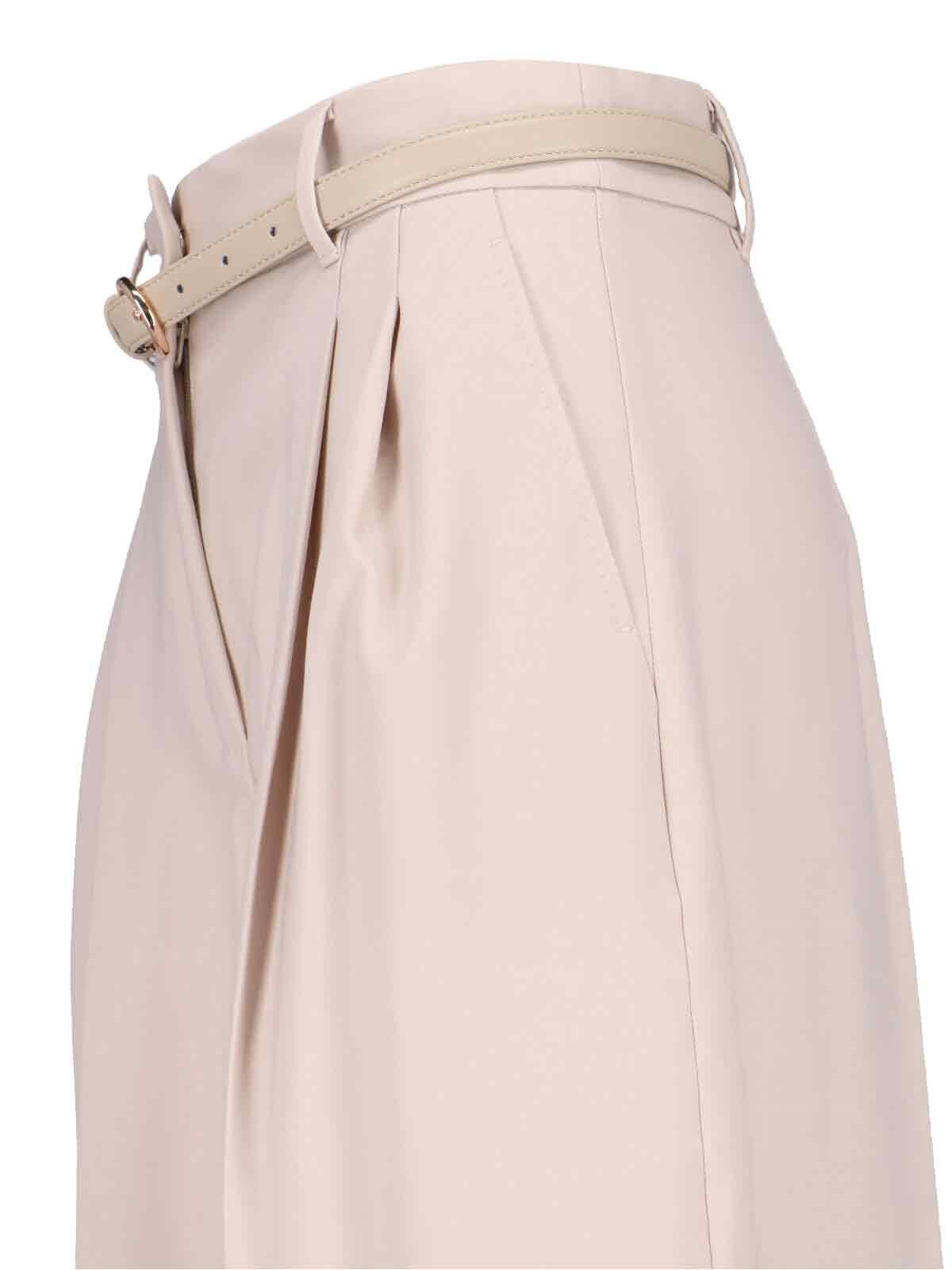 BELTED PANTS - 4