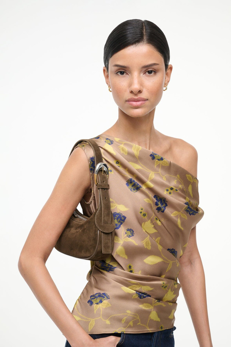 STAUD STAUD OWEN BAG TRUFFLE SUEDE outlook