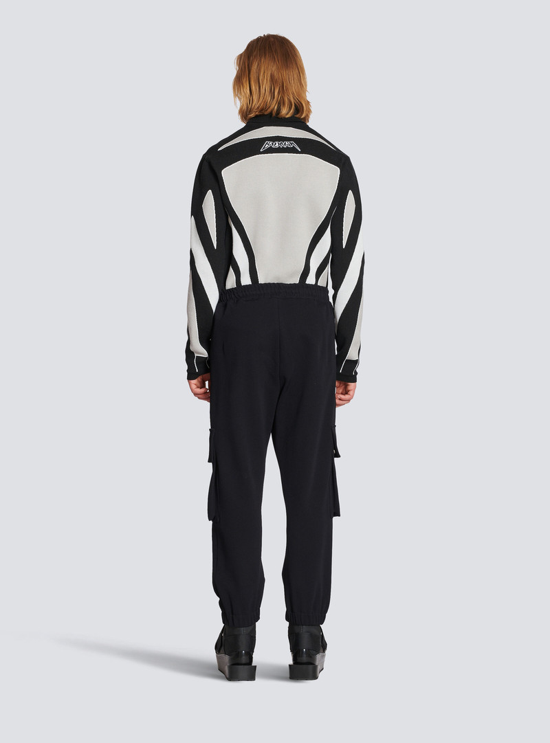 Cotton cargo trousers 4