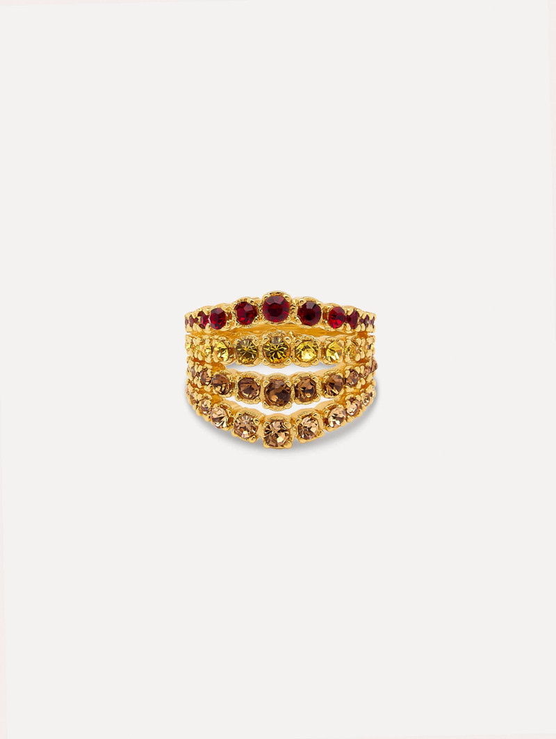 Oscar de la Renta CRYSTAL FAN RING outlook