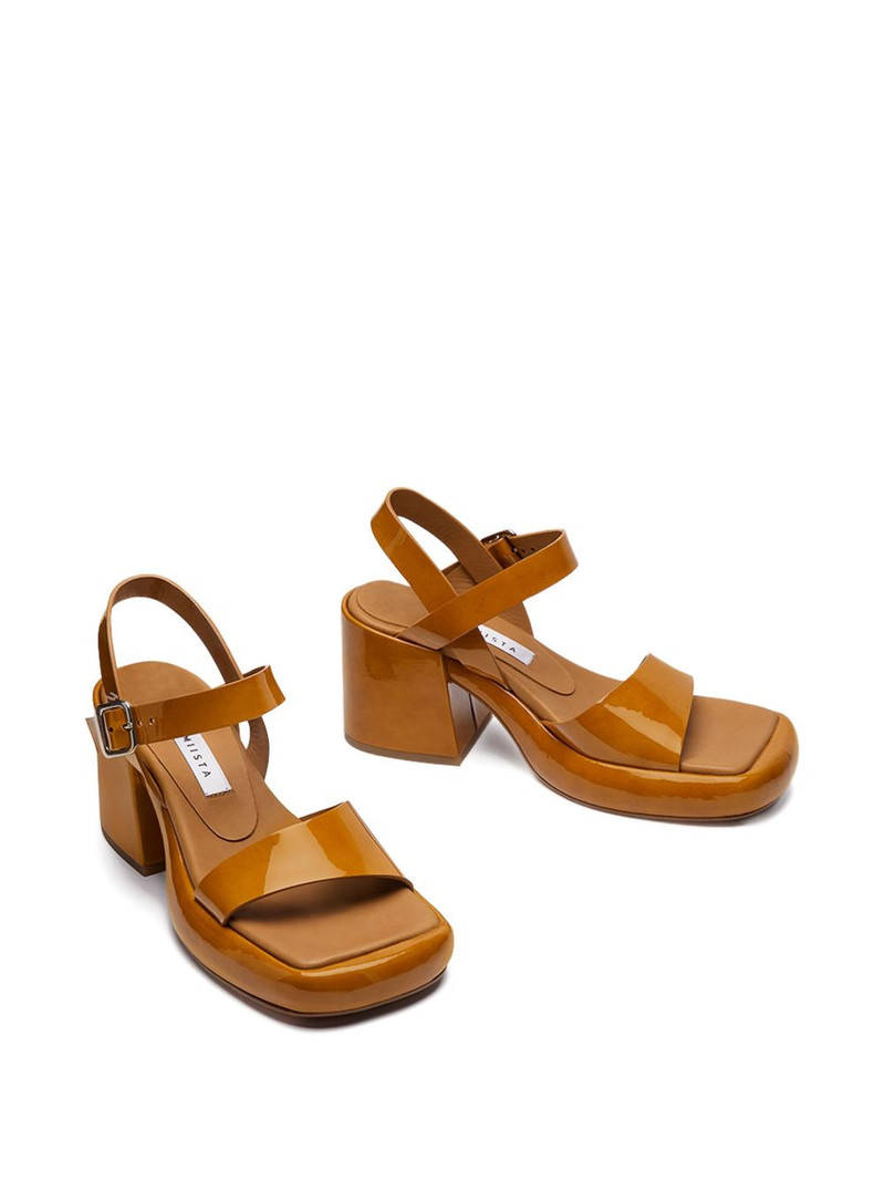 MIISTA sling back heeled sandals outlook