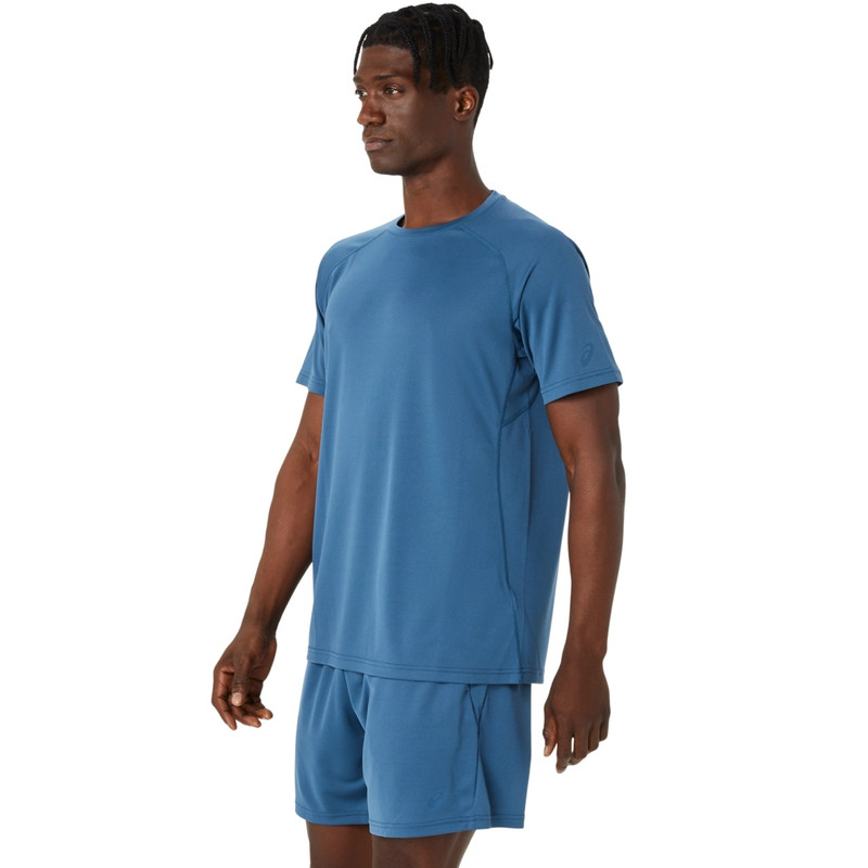 VENTED KNIT SHORT SLEEVE TOP 3