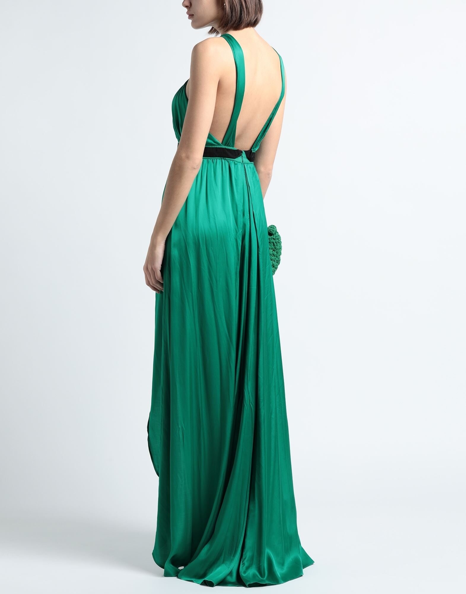 ワンピース PINKO Woman Dress Green 104709A2EX X26 PINKO | Emerald green Women's Long Dress | YOOX