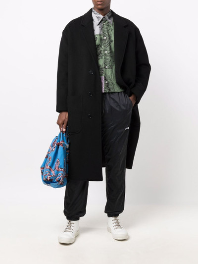 MSGM drop shoulder coat outlook