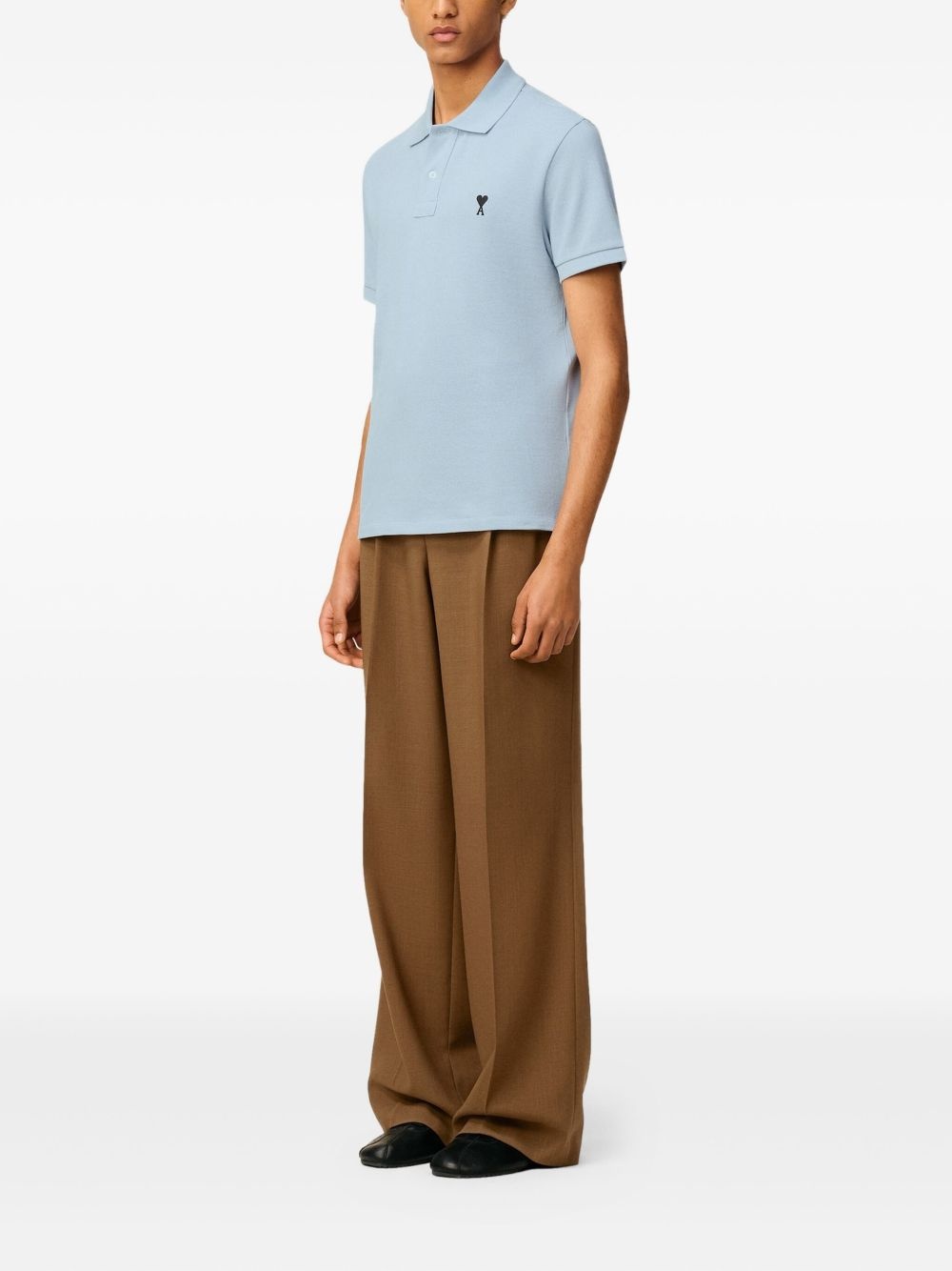 Ami de Coeur-embroidered polo shirt - 3