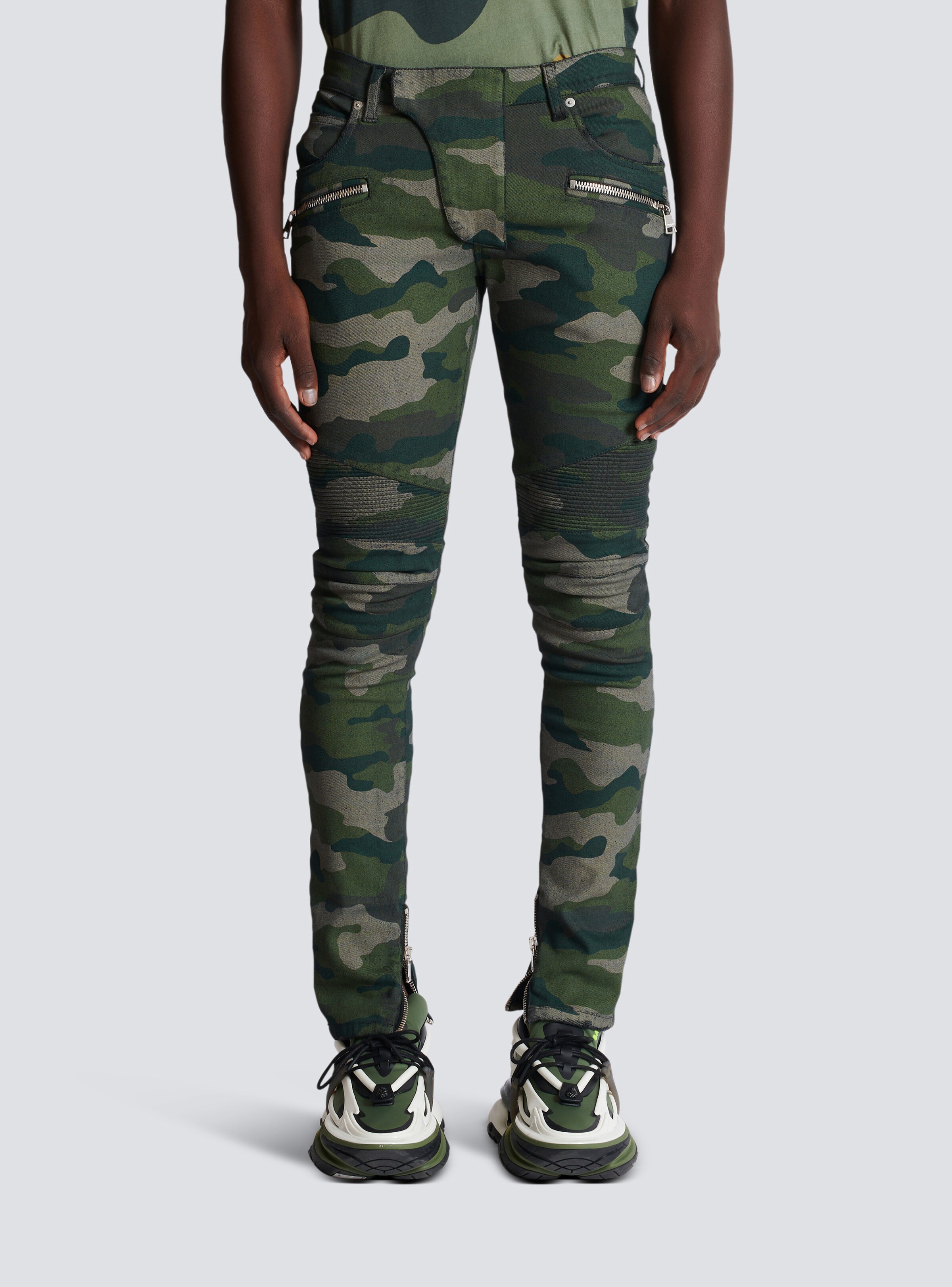 Slim-fit jeans in Camouflage denim - 5