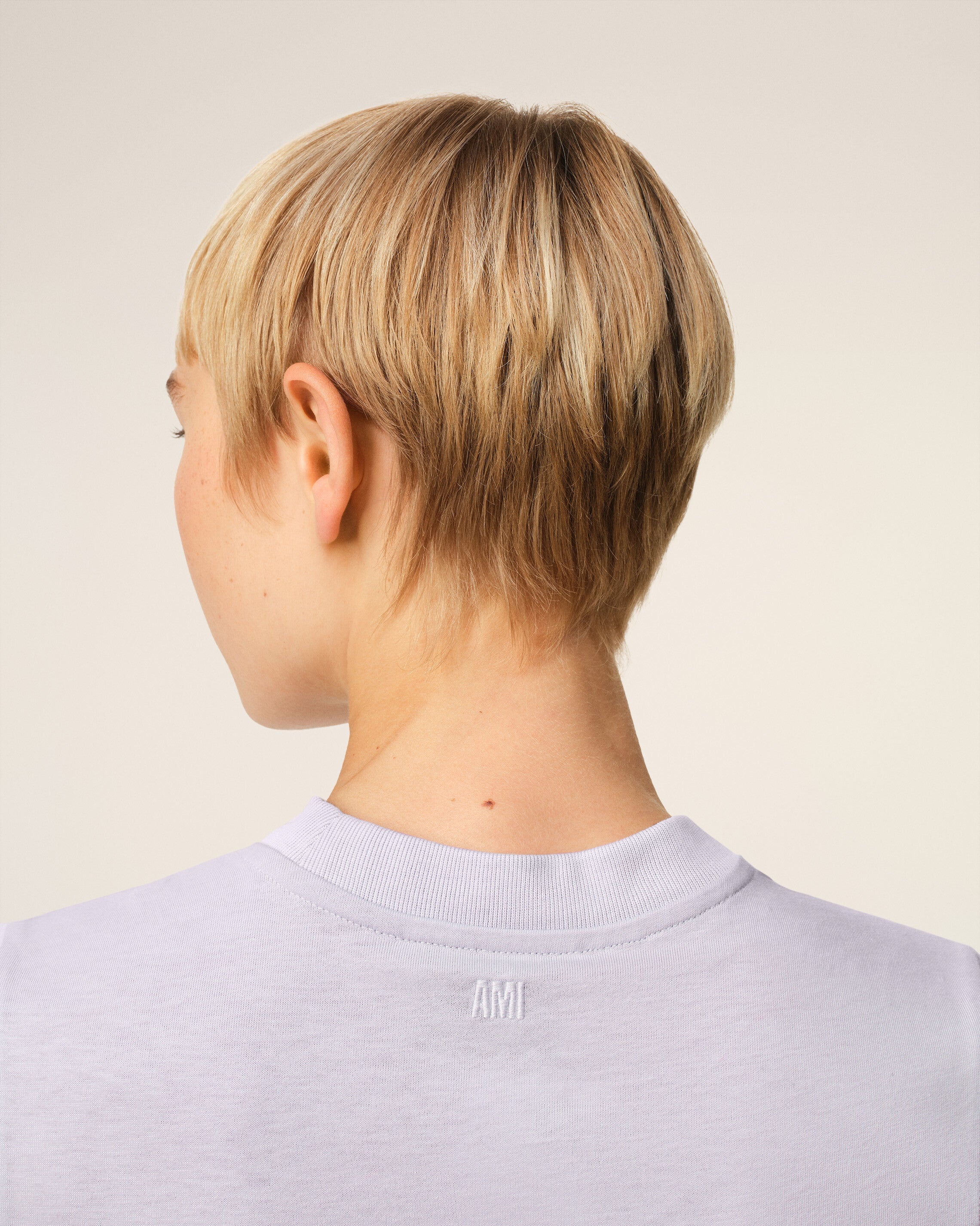 PURPLE COTTON CROPPED T-SHIRT - 4