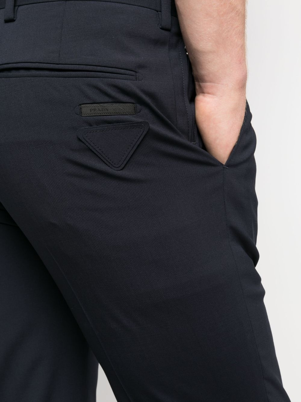 poplin mid-rise chinos - 5