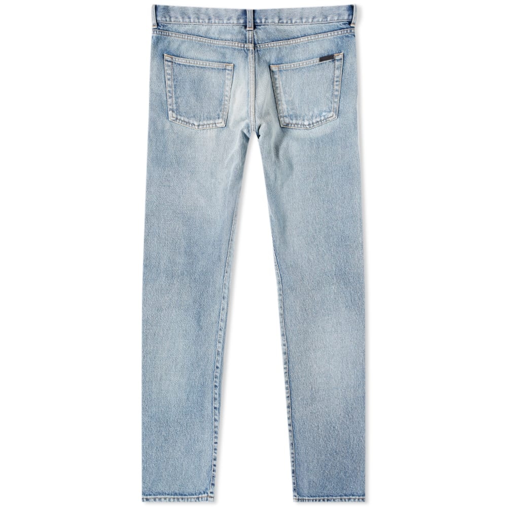 Saint Laurent Classic Slim 5-Pocket Jean - 2