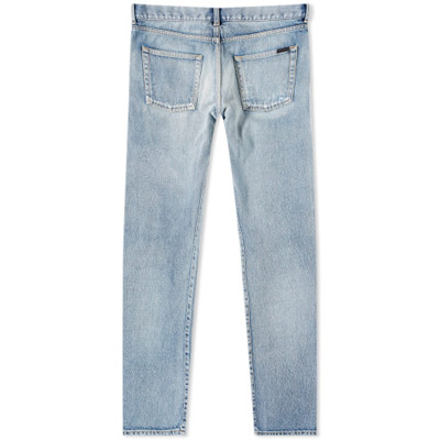 SAINT LAURENT Saint Laurent Classic Slim 5-Pocket Jean outlook