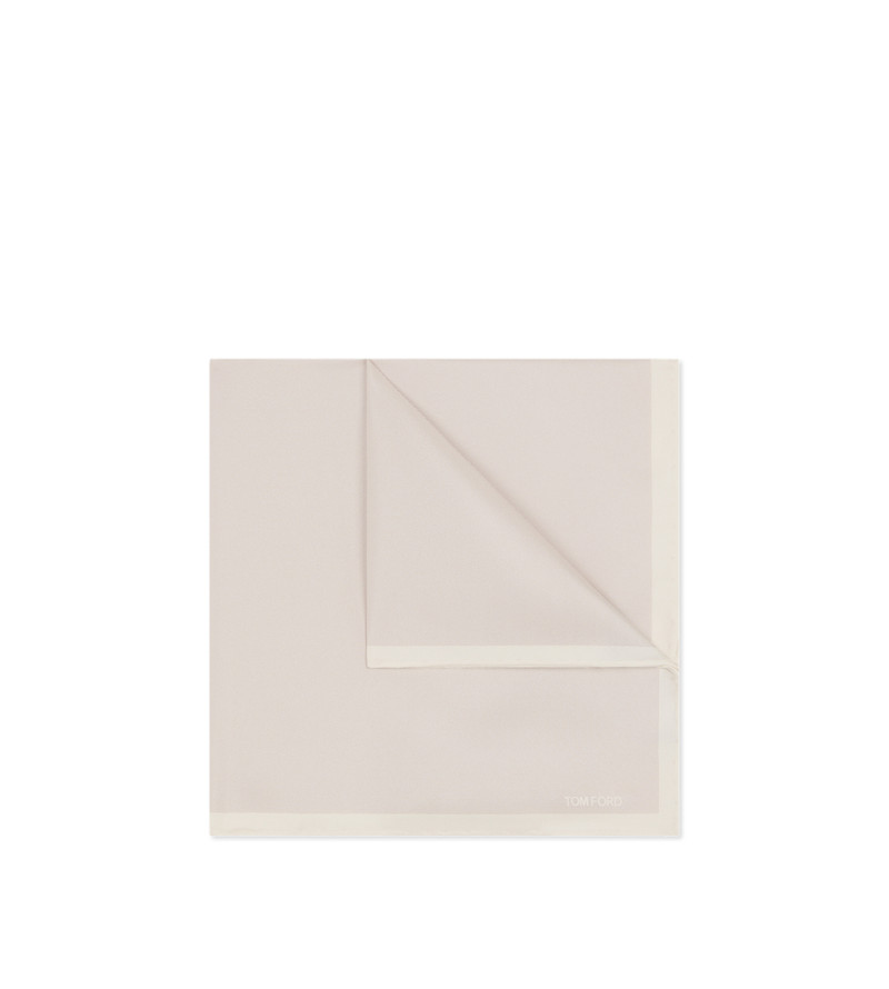 TOM FORD TWILL POCKET SQUARE outlook