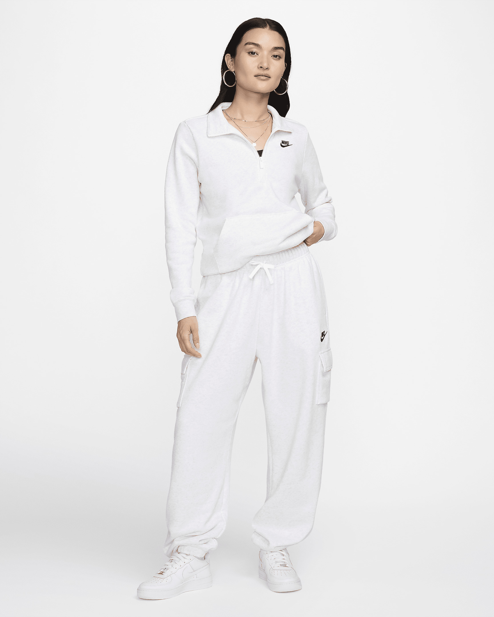 Nike Sportswear Club Fleece Women's 1/2-Zip Sweatshirt - 8
