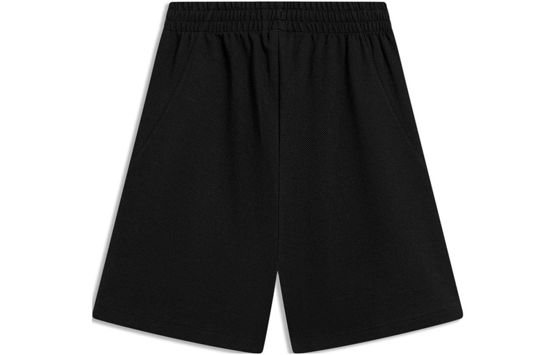 Li-Ning Li-Ning Graphic Sport Shorts 'Black' AKST435-1 outlook