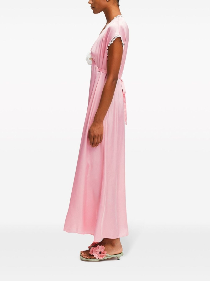 The Genus satin dress 4