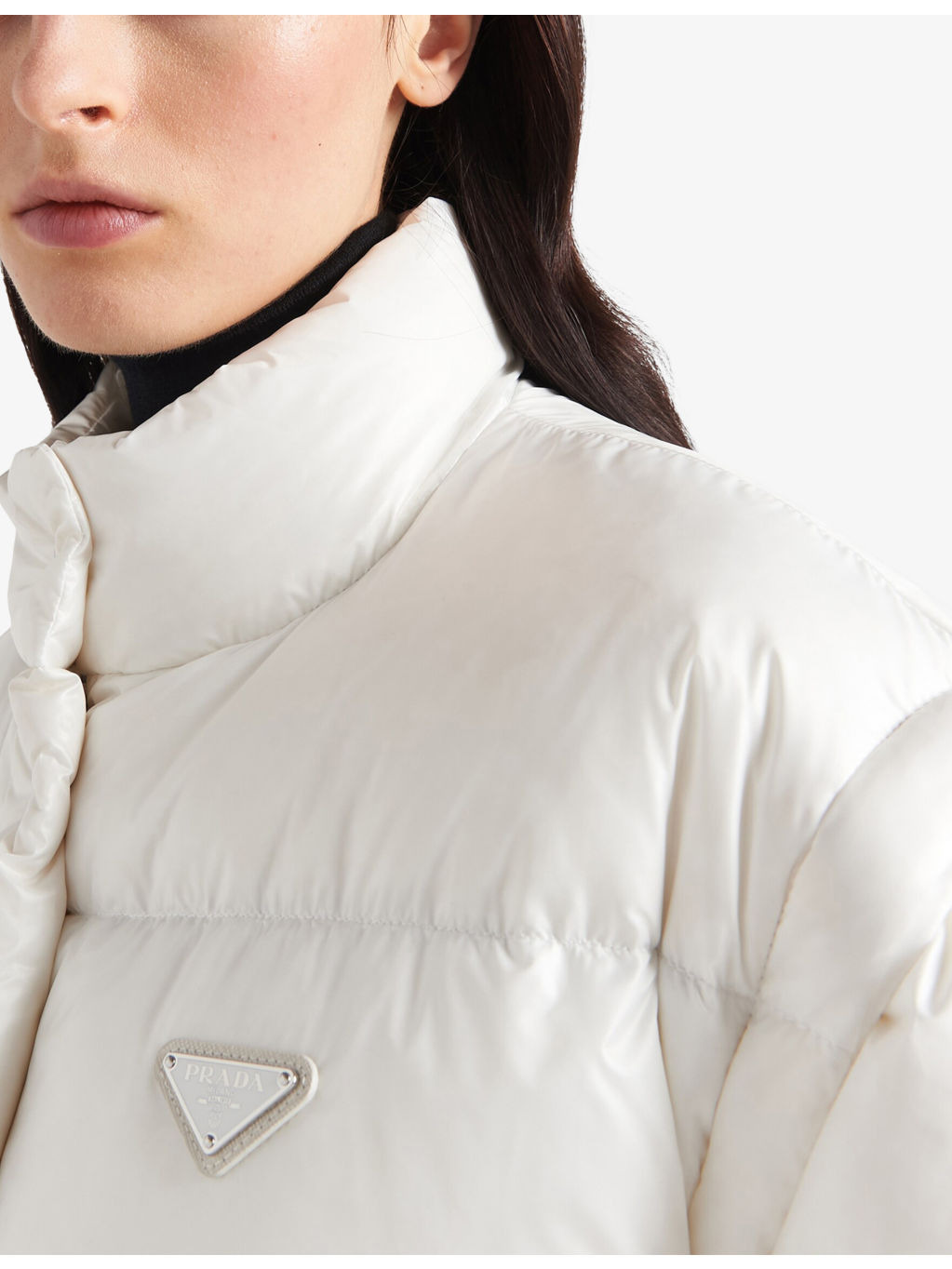 Re-Nylon cropped nylon jacket - 5