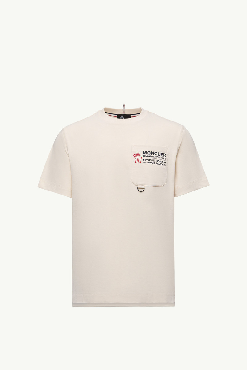 Embossed Logo Cotton T-Shirt 1