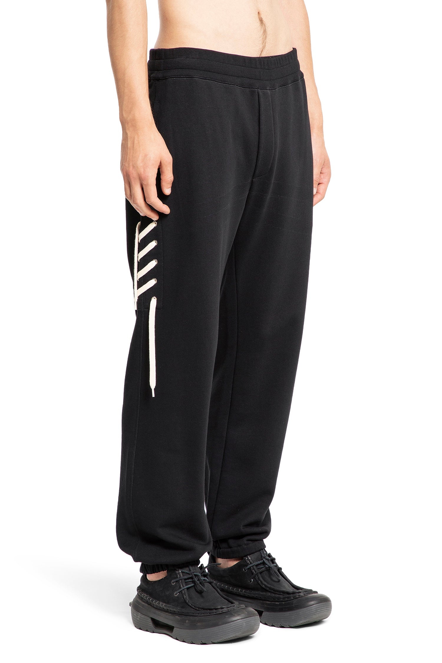Laced-Sweatpants - 2