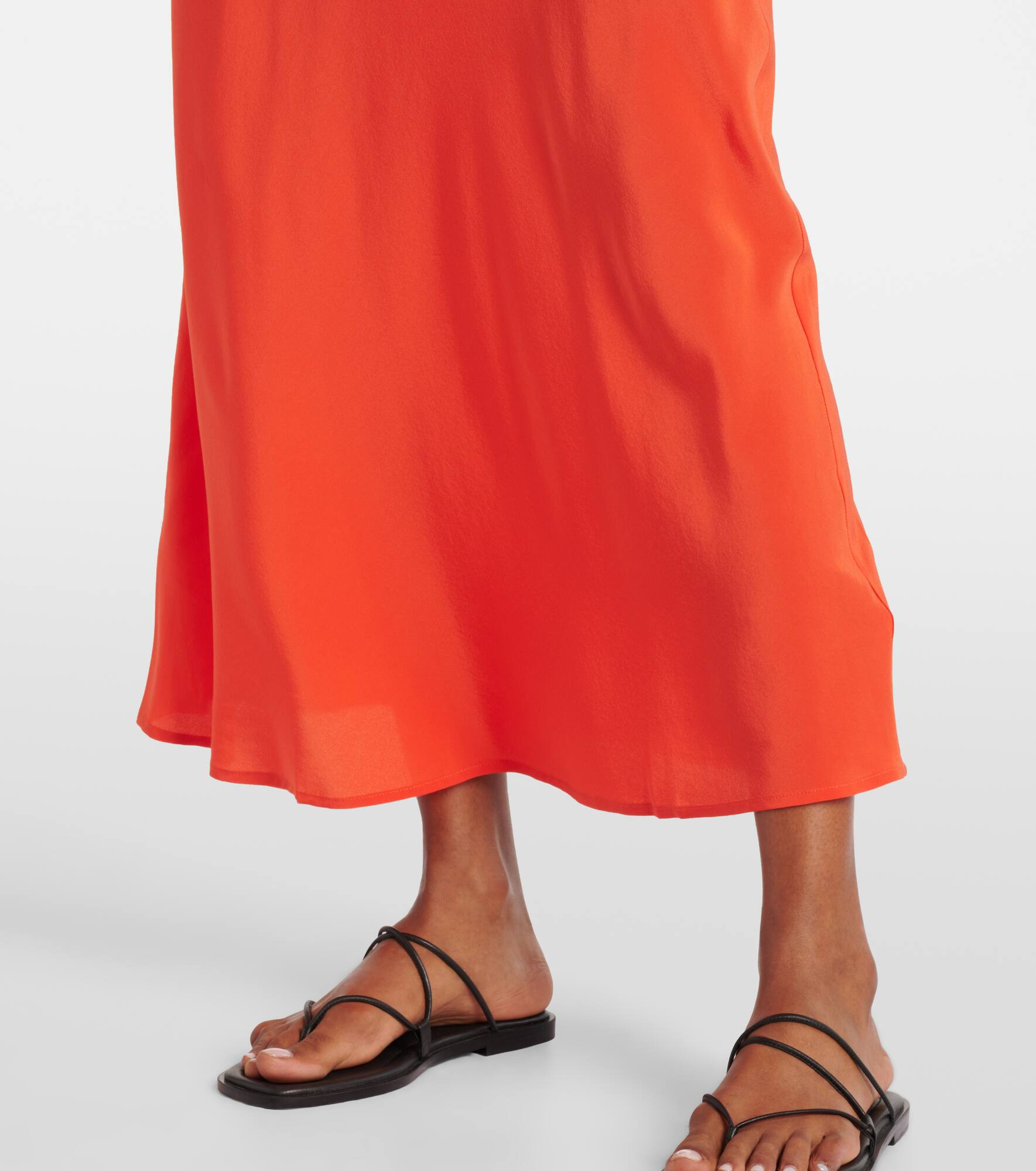 Valencia silk maxi dress - 5