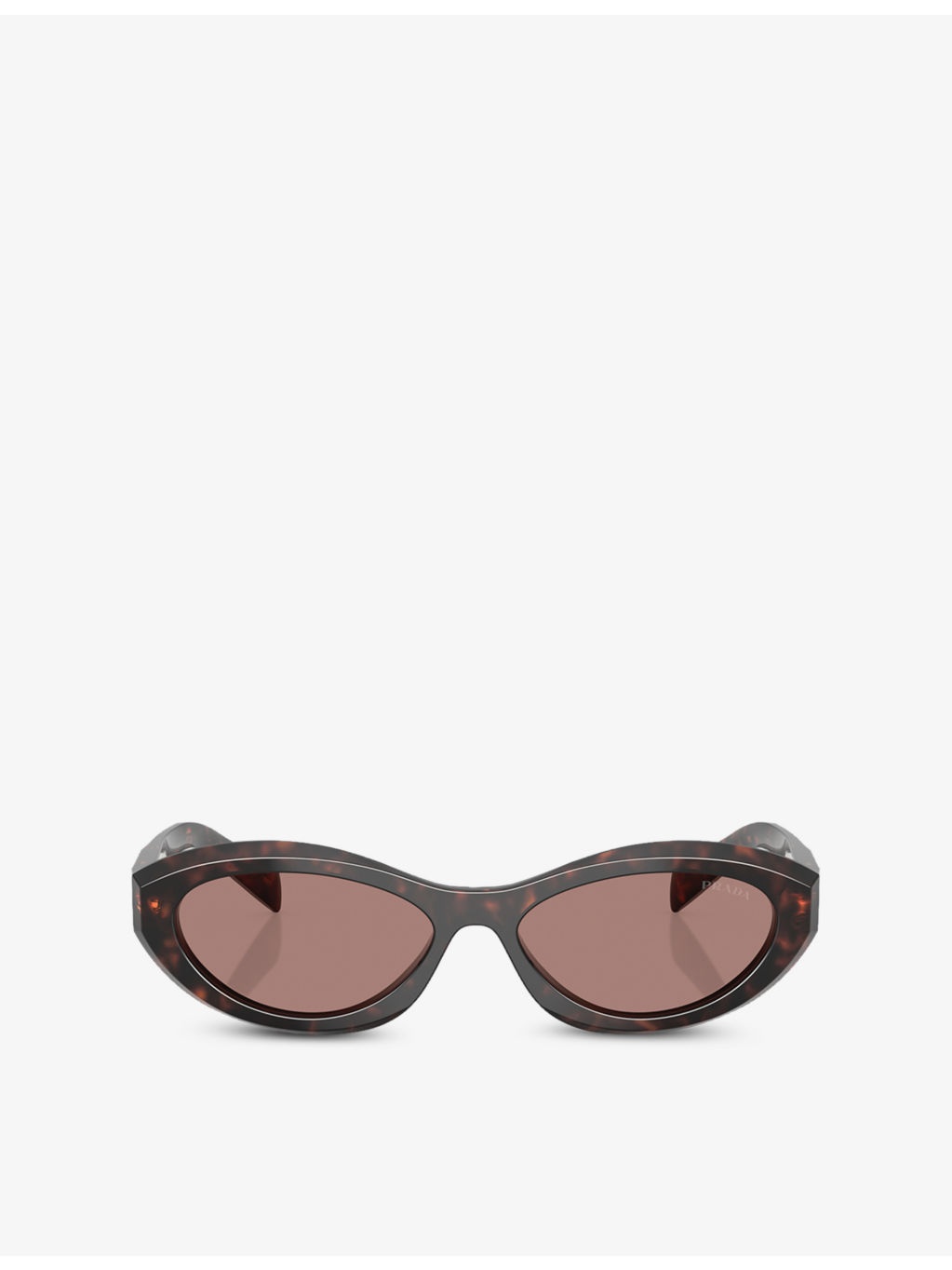PR 26ZS oval-frame acetate sunglasses - 1