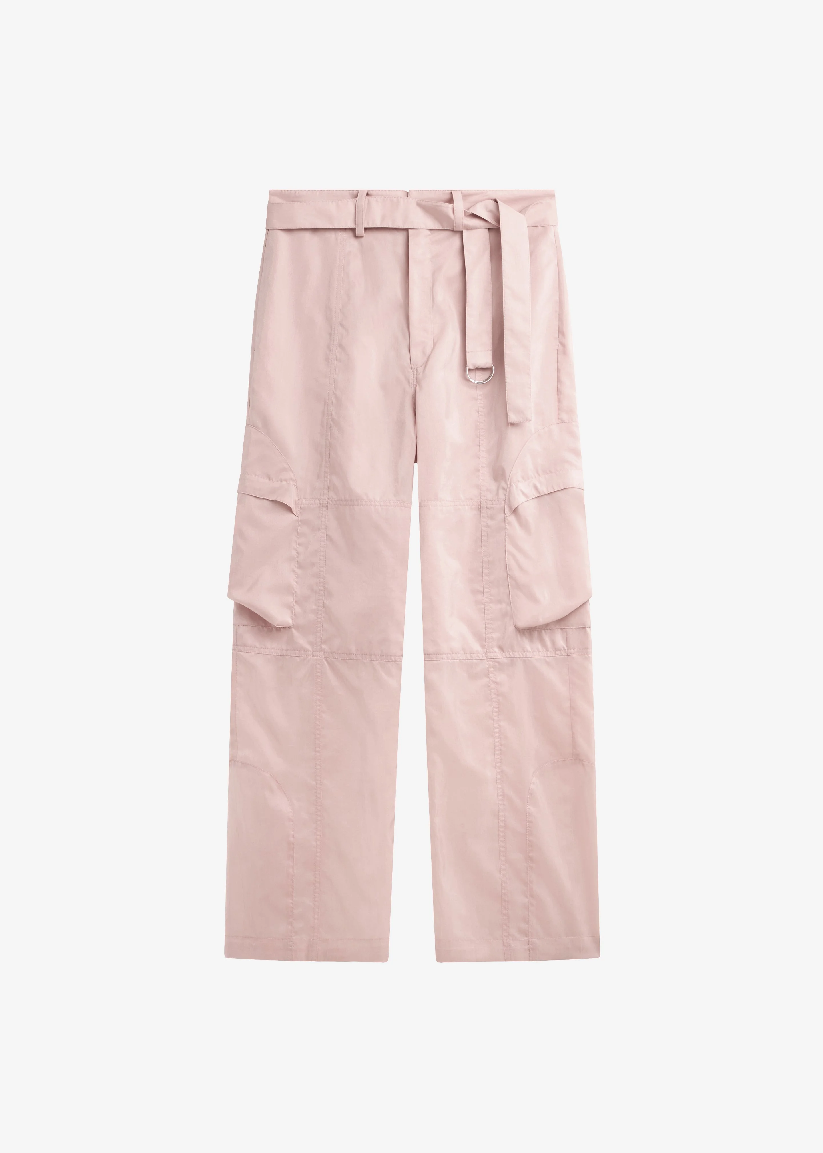 Kelly Sheer Cargo Pants - Pink - 1