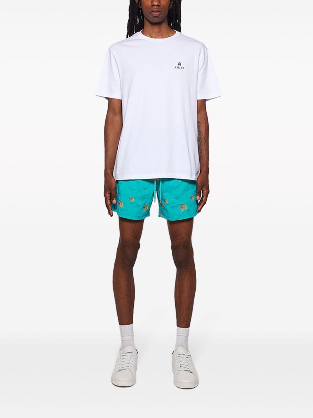 Mistral Piranhas-embroidered swim shorts - 2