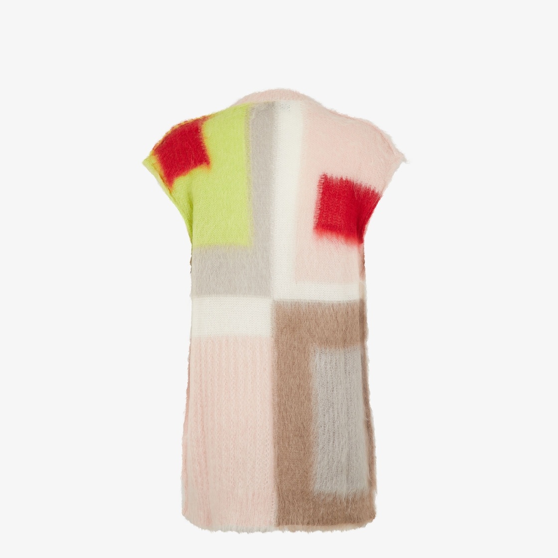 Multicolor mohair vest - 2