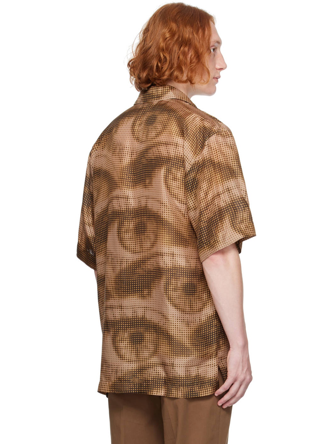 Khaki Graphic Shirt - 3
