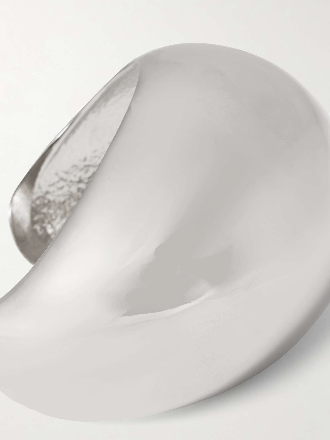 Silver-tone cuff - 4