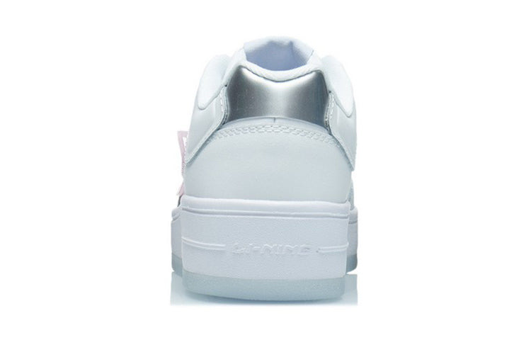 (WMNS) Li-Ning Classic Skateboarding 'White Blue' AGCR304-1 - 4