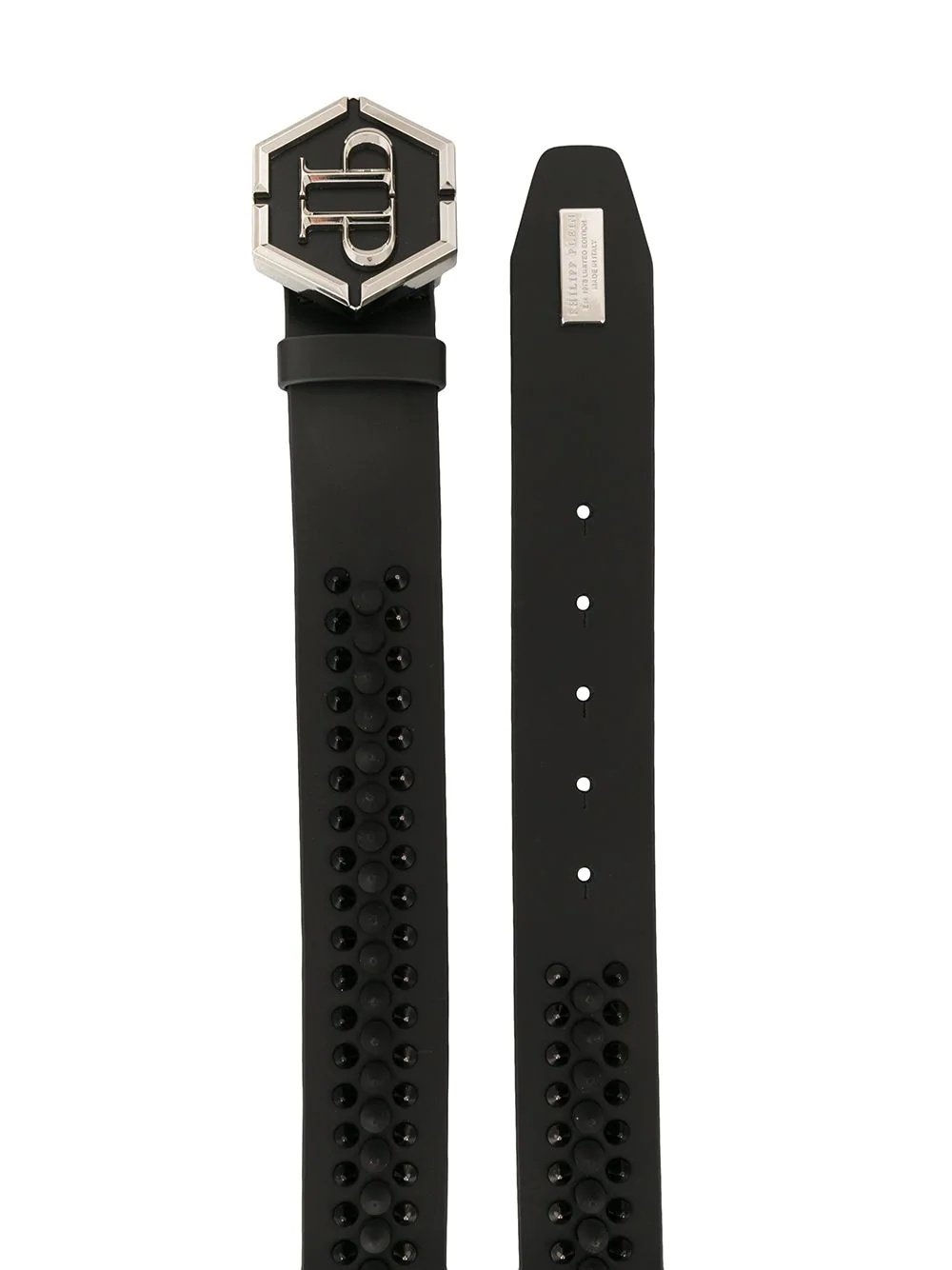 studded buckled belt - 2