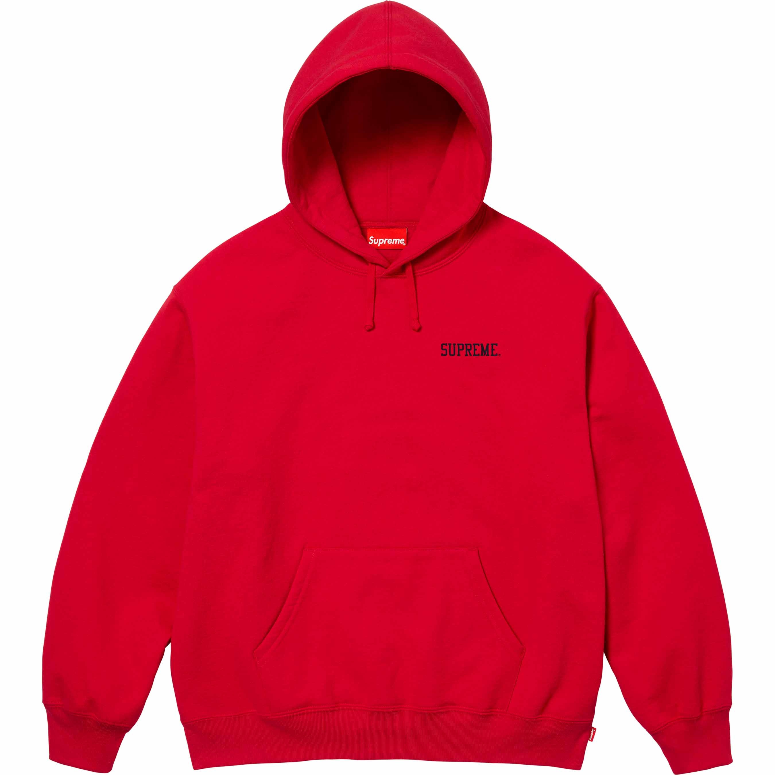 Supreme Doggs Hooded Sweatshirt 'Red Purple' SUP-SS24-179 - 3