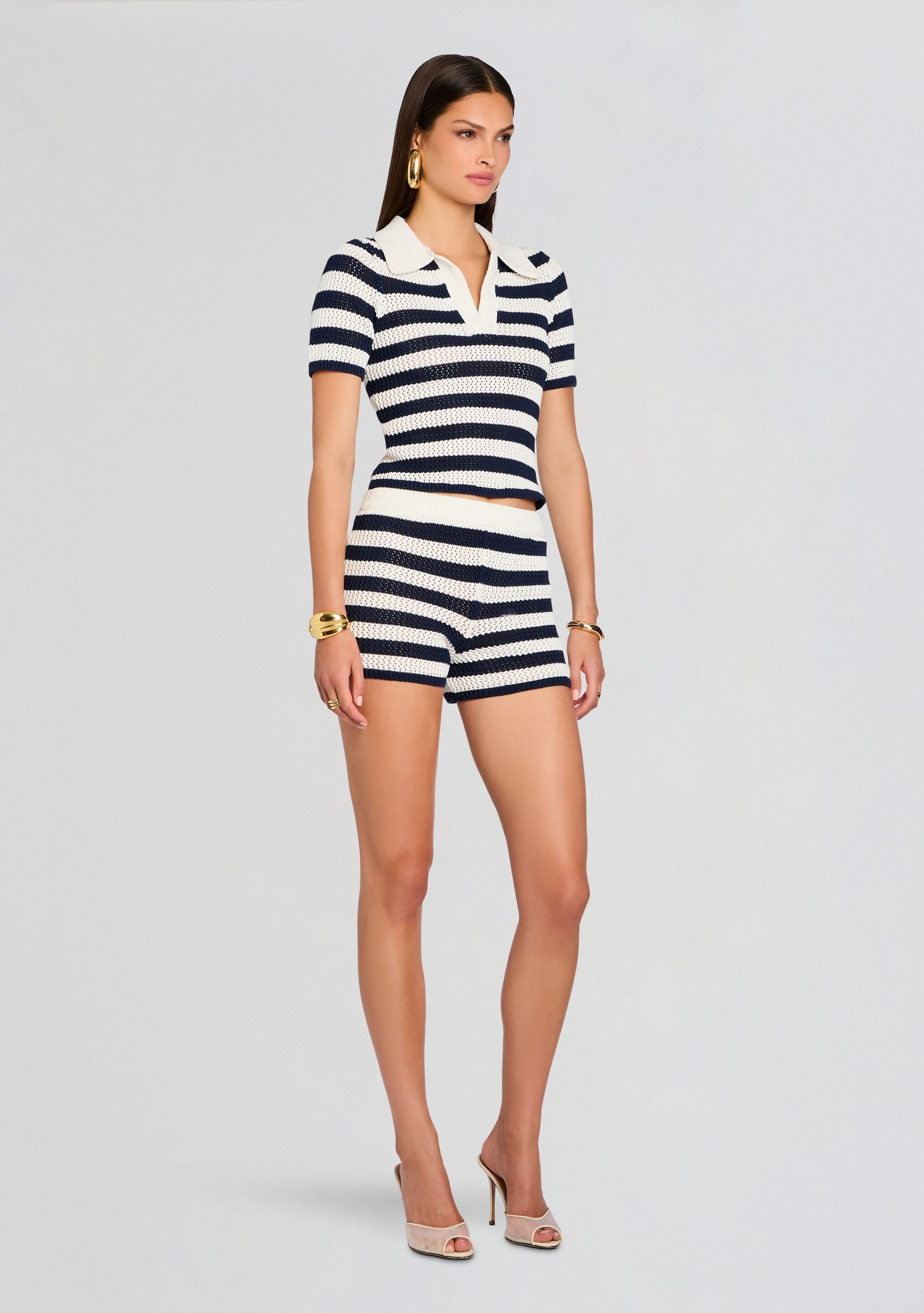 PAX CROCHET POLO TOP - 3